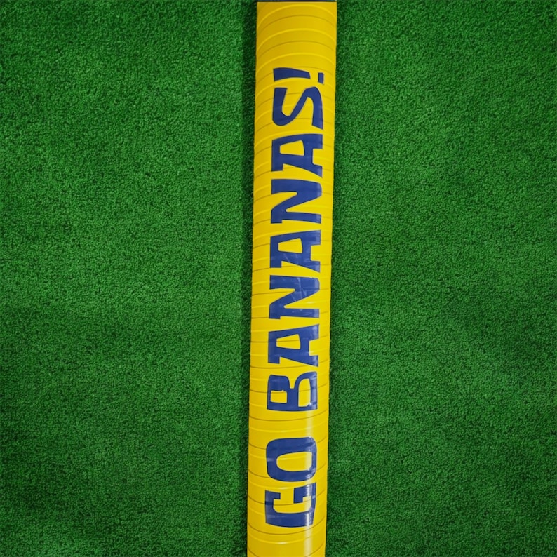 Go Bananas Monkey Wiffle Ball Bat - Yellow and Navy image 2