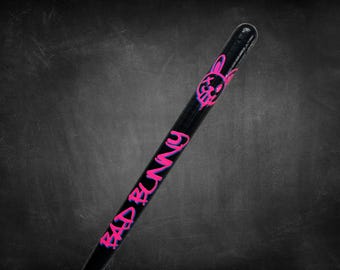 Bad Bunny Glitch - Wrapped Wiffle Bat