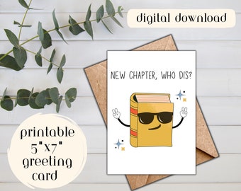 Printable Funny Goodbye Card Retirement Farewell Printable Card Digital Download New Job Card Going Away Moving Digital Card Coworker Card