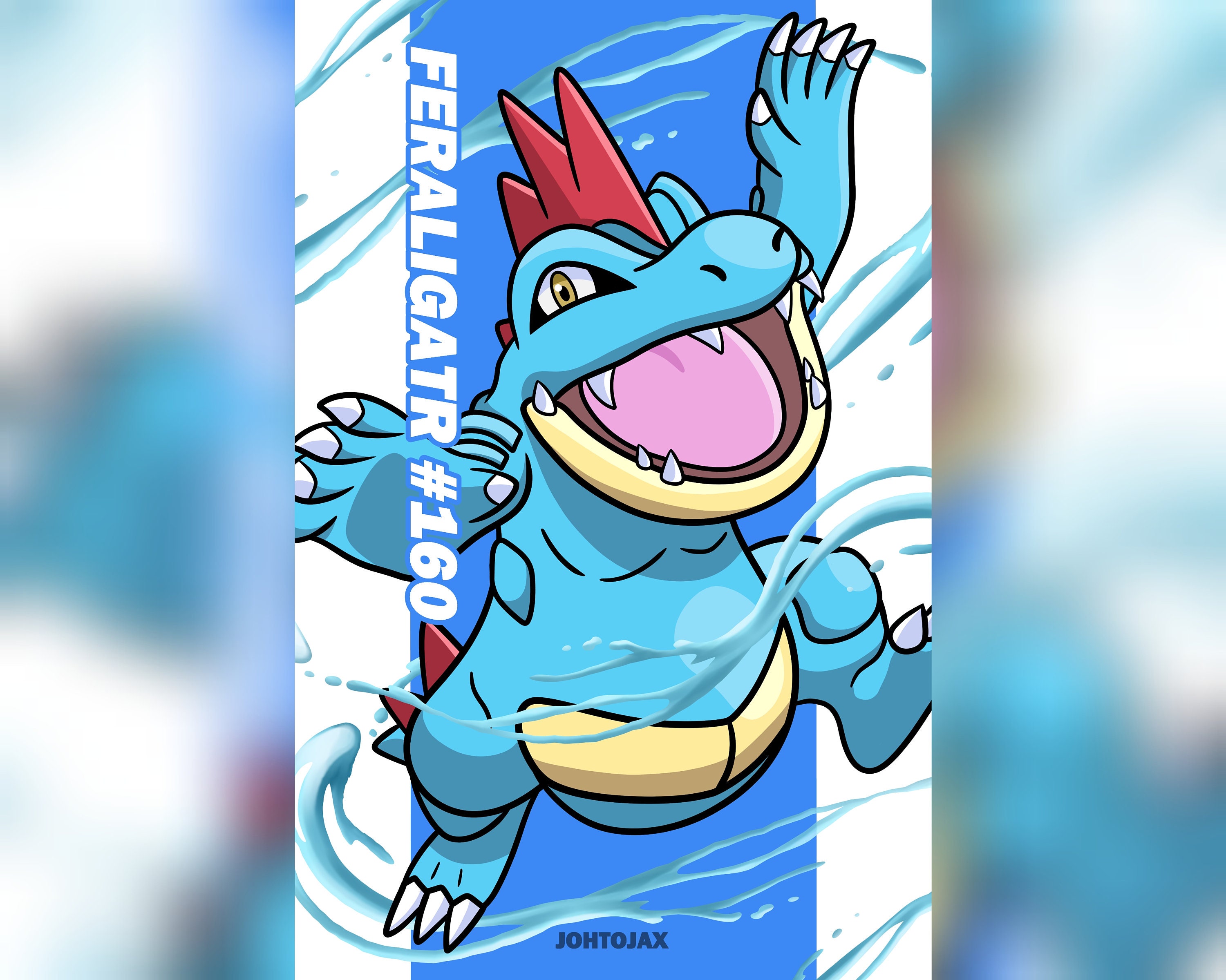 Kit Com 2 Cartas Pokémon Japonês - Ekans - Feraligatr