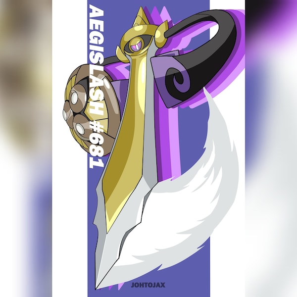 Aegislash Print (11x17)