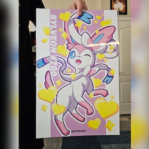 Sylveon Print (11x17)