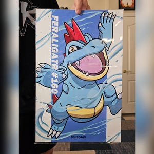 Feraligatr Print (11x17)