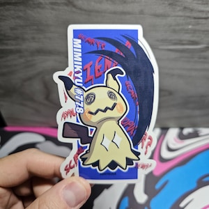 Mimikyu Dex Sticker