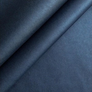 Effen Kozo Washi-papier (denimblauw) - Thais moerbeipapier van Kozo Studio