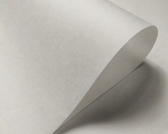 Traditional Thin White Mulberry Paper (45 gsm) for Painting, Calligraphy, and Printmaking by Kozo Studio