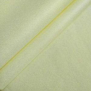 Durchgefärbtes Kozo Washi Papier (Zitronengelb) - Thai Mulberry Paper von Kozo Studio