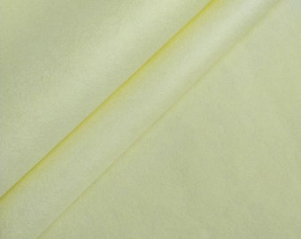 Solid-Colored Kozo Washi Paper (Lemon Yellow) - Thai Mulberry Paper by Kozo Studio