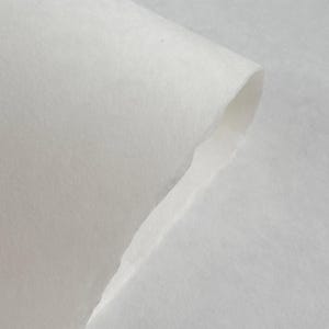 Puede incluir: Primer plano de un rollo de tela blanca texturizada. La tela est&aacute; doblada, revelando un efecto de capas. El material parece suave y ligeramente transl&uacute;cido, con una superficie sutil e irregular.