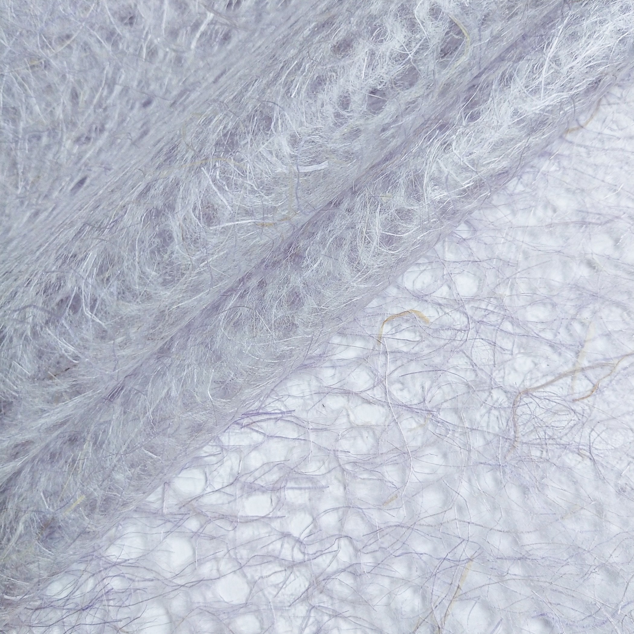 Asarakusui Lace Kozo Washi Paper (Purple) - Thai Mulberry Paper by Kozo Studio