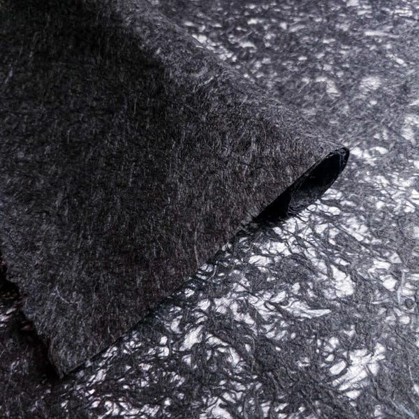 Fiber Veil Mulberry Paper (Black) by Kozo Studio