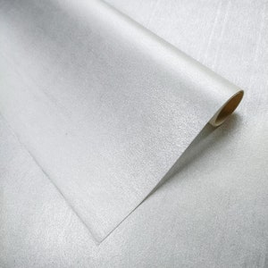 Glanzend metallic kozopapier (parel) - Thais moerbeipapier van Kozo Studio