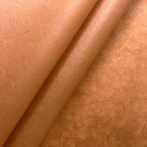 Unryu Mulberry Paper (Amber Brown) by Kozo Studio
