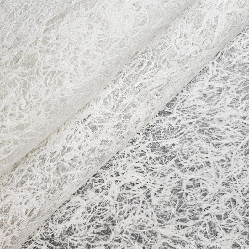 Fiber Veil Mulberry Paper (vitt) av Kozo Studio bild 6