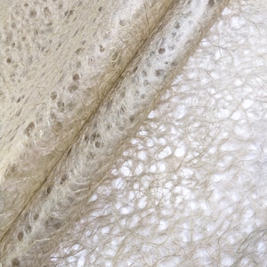 Carta Washi Asarakusui Lace Kozo (marrone) - Carta di gelso tailandese di Kozo Studio
