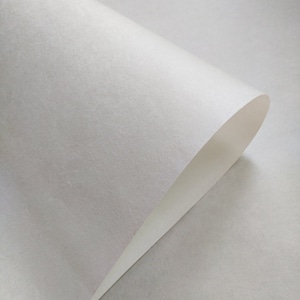 Carta tradizionale bianca Kozo Washi (70 gsm) per pittura, calligrafia e stampa - Carta di gelso tailandese di Kozo Studio