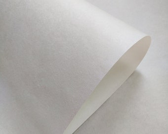 Traditional White Mulberry Paper (70 gsm) for Painting, Calligraphy, and Printmaking by Kozo Studio