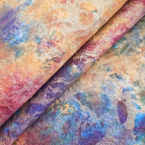 Milano Marble Momigami Kozo Washi Papier (Design 6) - Thai Mulberry Paper von Kozo Studio