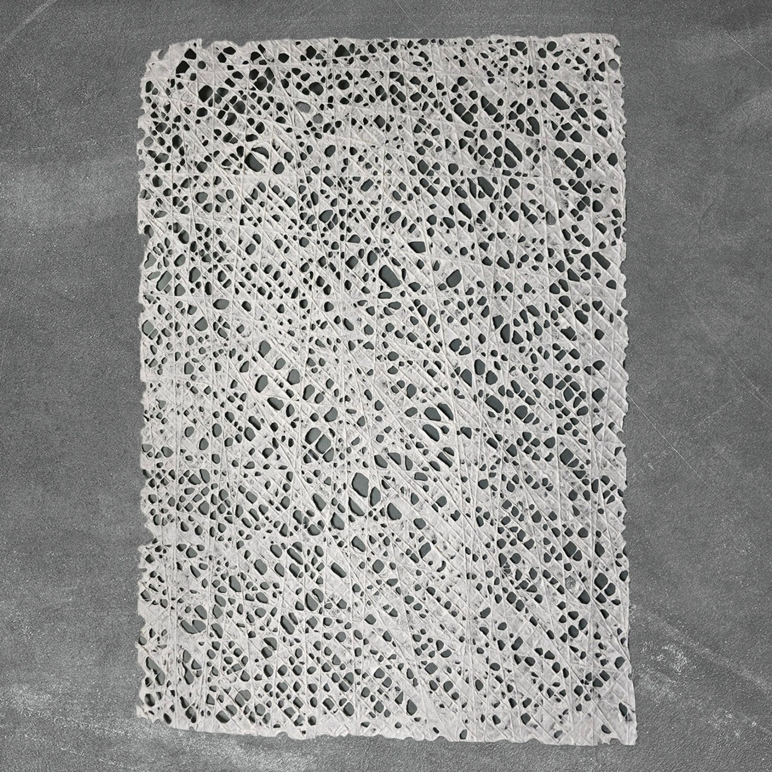 Handmade Fishnet Mulberry Paper (white) by Kozo Studio - Etsy