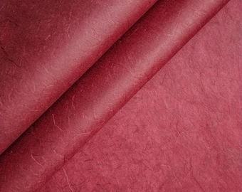 Unryu Mulberry Paper (Ruby Wine) by Kozo Studio