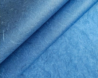 Papel de parede Unryu Mulberry (Azul Cobalto) da Kozo Studio