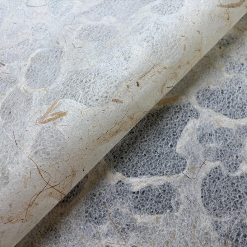 Tidal Lace Kozo Paper (Banana Fiber) - Thai Mulberry Paper by Kozo Studio
