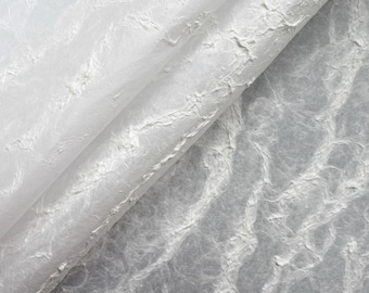 Cirrus Handmade Mulberry Paper (White) by Kozo Studio