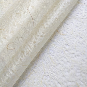 Carta Washi Asarakusui Lace Kozo (Naturale) - Carta di gelso tailandese di Kozo Studio