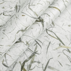 Carta Kozo Bamboo Leaf - Carta di gelso tailandese di Kozo Studio
