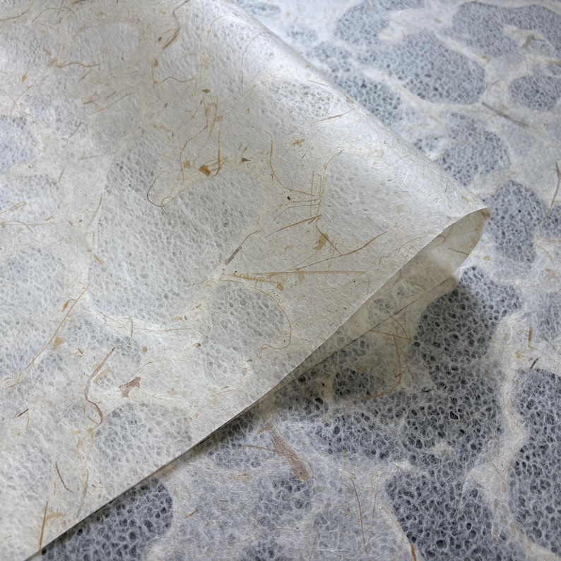 Tidal Lace Kozo Paper (Banana Fiber) - Thai Mulberry Paper by Kozo Studio