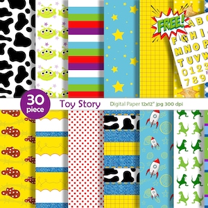 Sale Toy Story Digital Paper,Toy Story Birthday Party,Toy Story Costum,Toy Story Scrapbook,Toy Story Pattern,Toy Story Bundle,Toy Tumbler