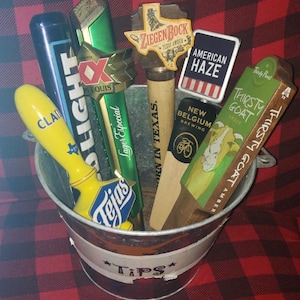 Öltappshandtag Välj din egen Texas Craft Ziegenbock Dos Equis Man Cave Bar