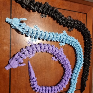 3D Printed Articulated Dragon Toy