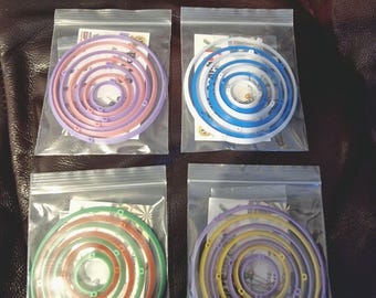 Zestaw pierścieni do ćwiczeń rzutek drukowanych w technologii 3D