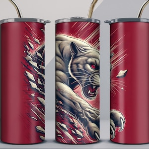 Panther Tumbler Wrap png | Collage tumbler | 20 oz Skinny Tumbler Sublimation | Digital DOWNLOAD | black Panther tumbler | Party Tumbler