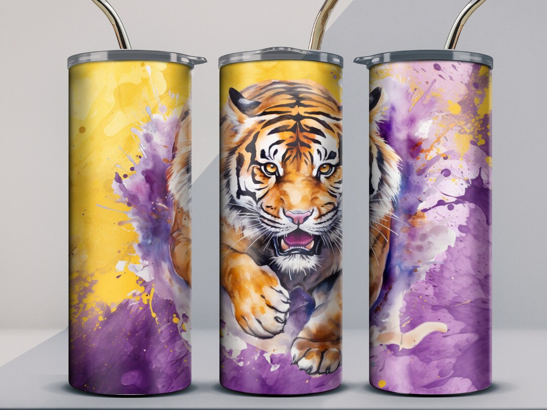 Tiger Tumbler Wrap Png 20 Oz Tumbler Wrap 20 Oz Skinny Tumbler