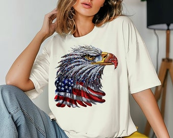 4th Of July png, USA Png, Independence Day Png, Sparkly Png, 4th Of July Sublimation Design, America Png, Patriotic, American Bald Eagle png