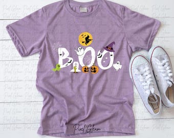 Boo PNG |  Halloween Sublimation |  Digital Design Download | Halloween Png |  T shirt Png design |  spooky season png | fall png |  BOO PNG