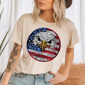 4th Of July png, USA Png, Independence Day Png, Sparkly USA eagle, 4th Of July Sublimation, America Png, Patriotic, American Bald Eagle png