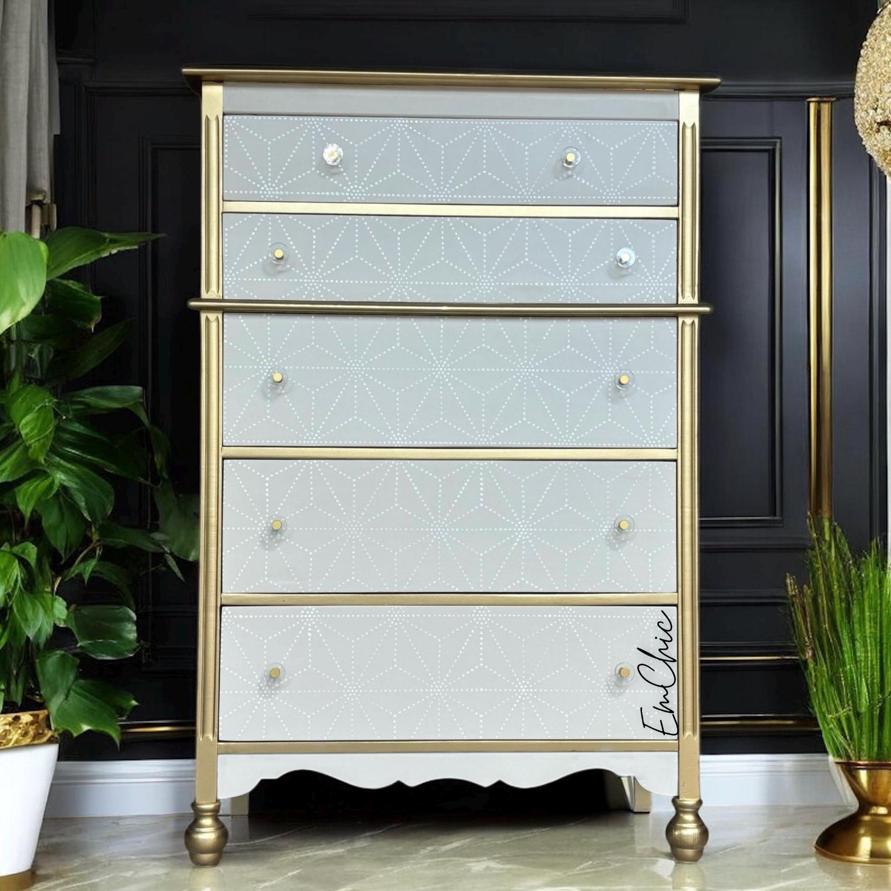 Drawers Chest Gold - Etsy
