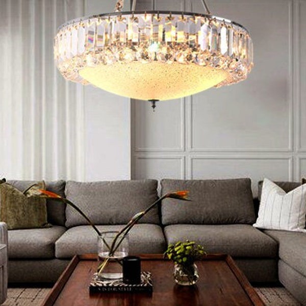 Crystal Chandeliers for Dining Room, Modern Light Fixture, Chandelier For Bedroom, Chandelier For Dining Room, Modern Pendant Light