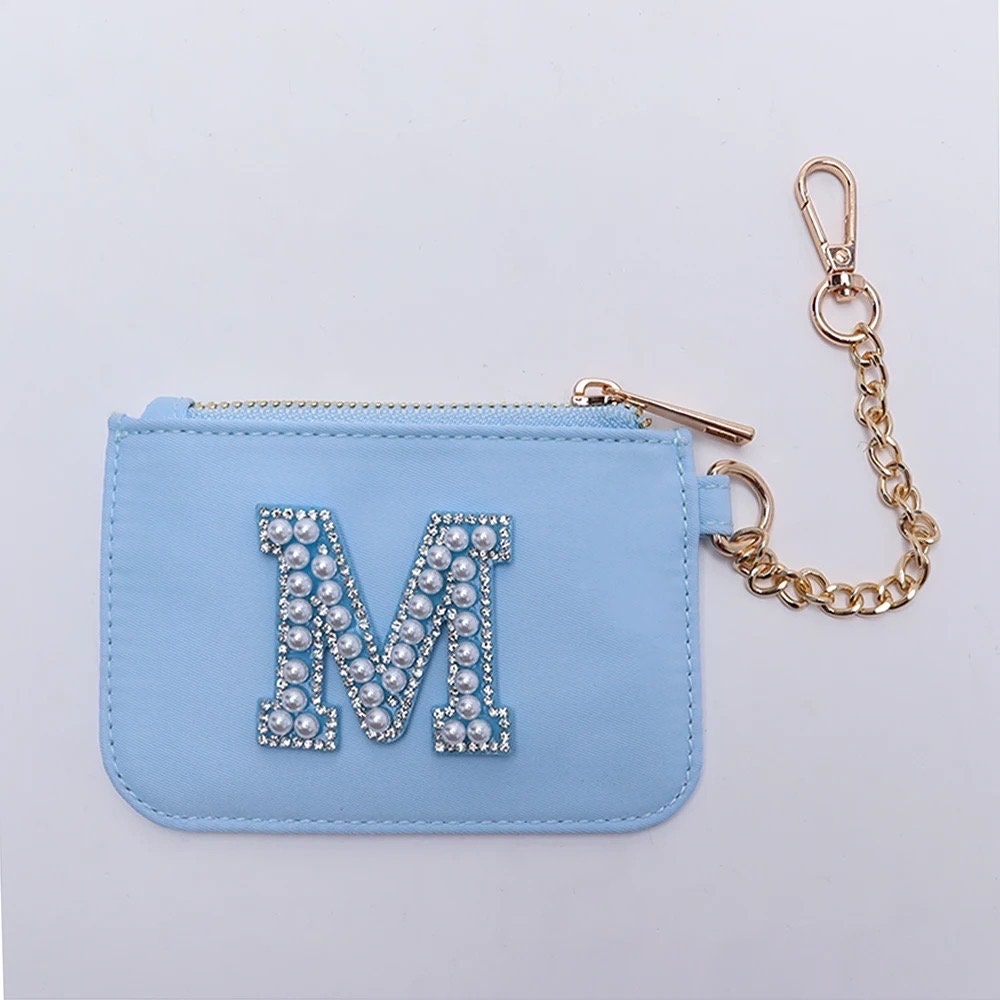 Keychain Wallet for Chenille Letter Patche DIY Dupe Coin 