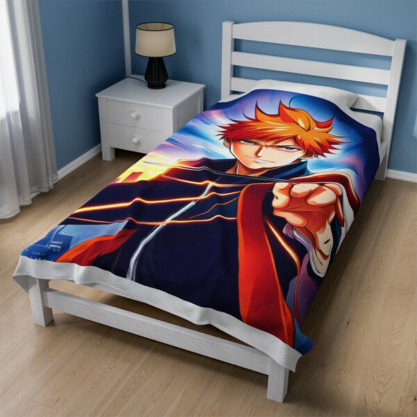 Bleach Anime - Velveteen Plush Blanket