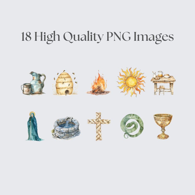 Imbolc PNG, Imbolc Clipart, Wiccan Clipart, Pagan Festival Graphics ...