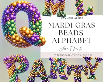 Mardi Gras Alphabet Png, Cajun Mardi Gras Png, Carnival Season, New Orleans Parade, Mardi Gras Letters, Make Your Own Name,  Monogram Png