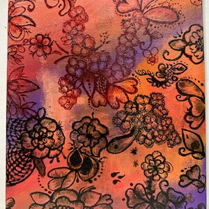 Henna painting