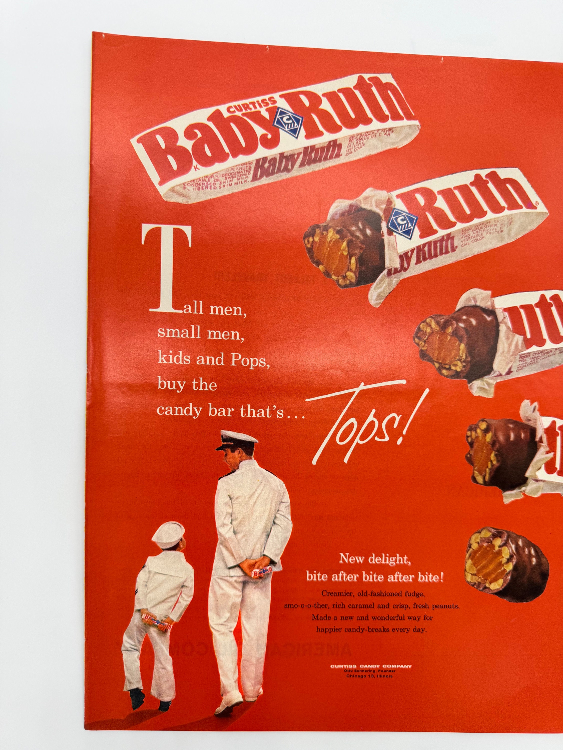 Baby Ruth Candy 1960’s Kitchen Decor Home Decor Original Advertisement ...