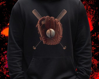 baseball hoodie, baseball lovers hoodie, unisex hoodie, baseball mom outfit, sports fan hoodie, baseball game day outfit