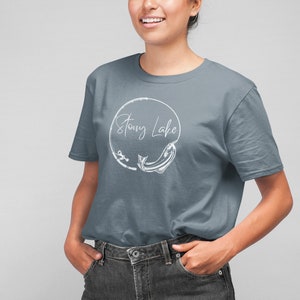 Stony Lake Comfort Farben Unisex Stückgefärbtes T-Shirt
