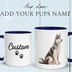 Personalized Husky Mug